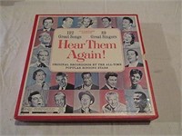 Readers Digest "Hear Them Again!" Vinyls Boxed Set
