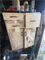 Metal cabinet and all contents