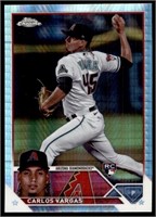 Rookie Card Shiny Parallel Carlos Vargas