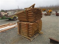 (2) Bundles of Wooden Trees Stakes