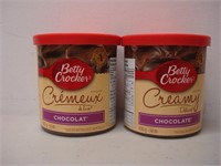 BETTY CROCKER CHOCOLATE FROSTING*2 PER LOT*