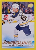 Victor Olofsson 2019-20 UD Young Guns Rookie Card