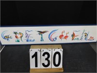 Tropical Sign 7.5"T X 34.25"W