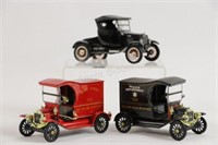 1913 & 1925 Die Cast Ford Paddy Wagon's