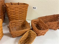 Longaberger Basket Collection As Shown