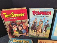 7 Vintage Children's Books Various Condition