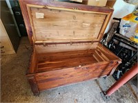 Vintage Cedar Trunk by Lord Lumber Co,