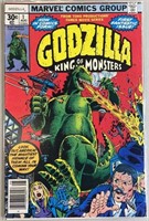 Godzilla #1 1977 Key Marvel Comic Book