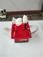 Snoopy on Dog House Teapot