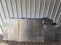 (8) STAINLESS STEEL SHEETS - 1/16"