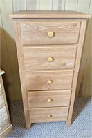 Five drawer lingerie chest 47“ x 20.5“ x 18“