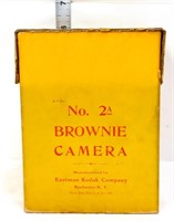 Vintage Kodak Brownie #2 camera in org box