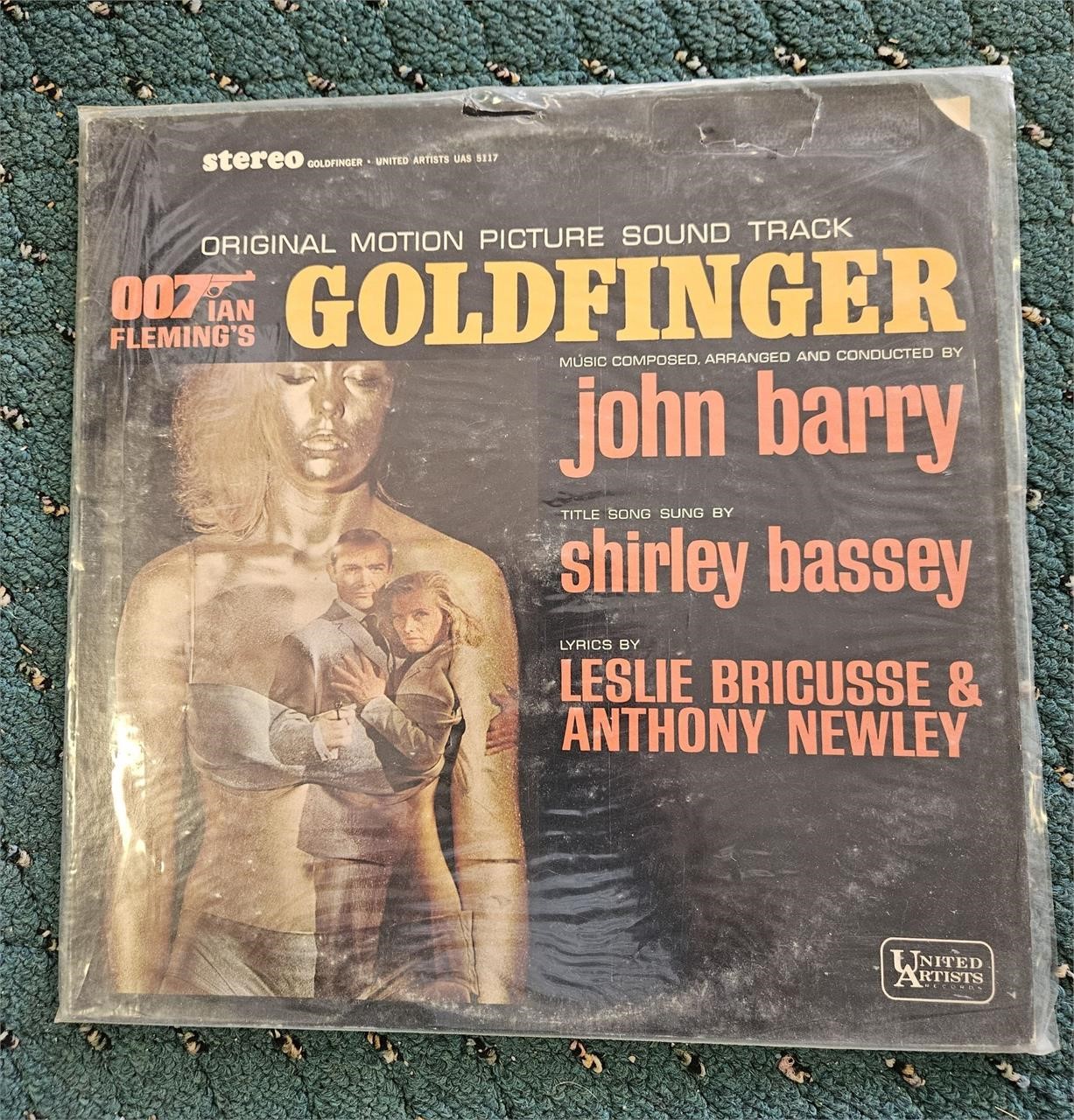 007 Goldfinger Vinyl Record