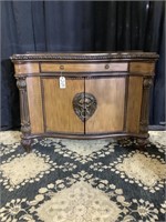Majestic Lion faced entry cabinet