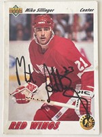 Detroit Red Wings Mike Sillinger 91-92 Upper Deck