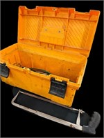 Estate Tool Box w’ Tool Belt, Lug Wrenches etc