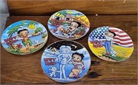 VTG Betty Boop Collector Plates