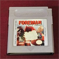 Foreman For Real Gameboy Cartridge