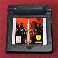 Shadowgate Classic Gameboy Color Cartridge