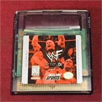 WWF Attitude Gameboy Color Cartridge