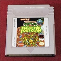 TMNT Fall Of The Foot Clan Gameboy Cartridge