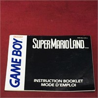 Super Mario Land Gameboy Game Manual