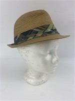 Vintage Woven Men's Sun Hat Size M/L