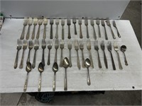 Silver plated silverware