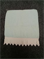 Vintage Cannon USA washcloth, 11" x 12"