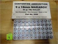9mm Makarov 95gr Rnds 50ct