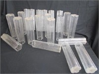 Glass Tubes For Chandelier 10"Length,3"R