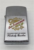 Vintage Zippo lighter - Old Fitzgerald Kentucky