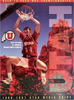University of Utah 96-97 Media guide. 8x11 inches