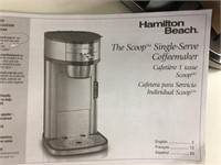 Hamilton Beach The Scoop Single Serve Coffee Maker