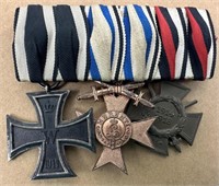 Parade Mounted German WWI Medal Grouping