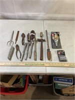 Assorted tools and fittings
