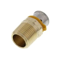 3PK 1/2" PEX Male Adapter +Attached Sleeve A72