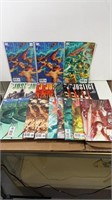 DC Justice 1-12 with several variants or