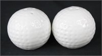 Golf Ball Salt & Pepper Shakers