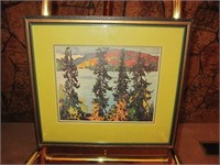 Print - Fall Lake Scene