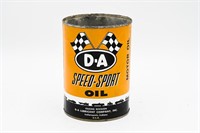 D-A SPEED-SPORT OIL U.S. QT CAN