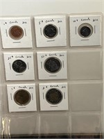 7 Assorted Canadian Coins
