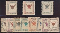 ALBANIA #54-61 MINT/USED AVE LH