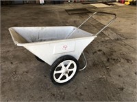 Red devil poly yard cart