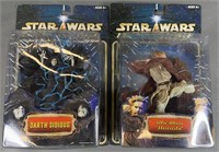 2pc NIP Star Wars The Force Unleashed Figures