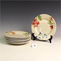 Longaberger floral plates