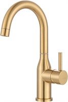 Brushed Gold Bar Sink Faucet