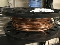8 bare Solid Copper wire apx 200’