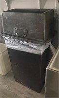 katchall brown large trash can with lid