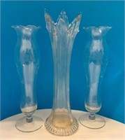 Glass Vases Lot